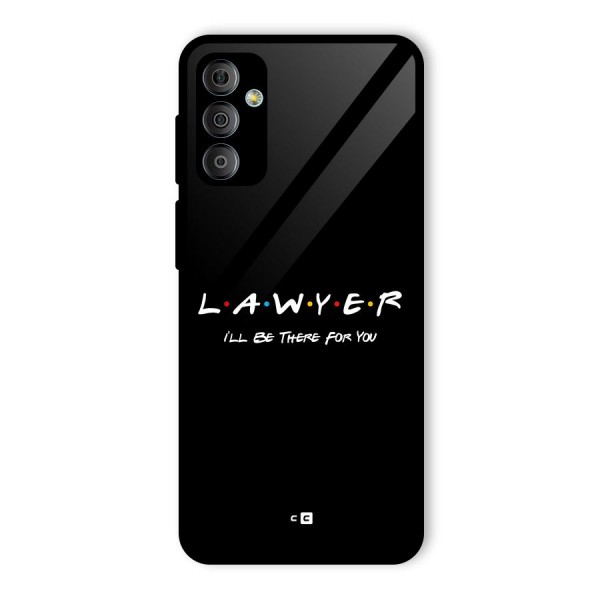 Lawyer For You Glass Back Case for Galaxy F23