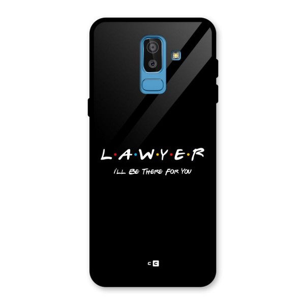 Lawyer For You Glass Back Case for Galaxy J8