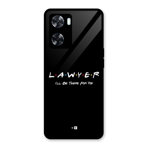 Lawyer For You Glass Back Case for Oppo A77s