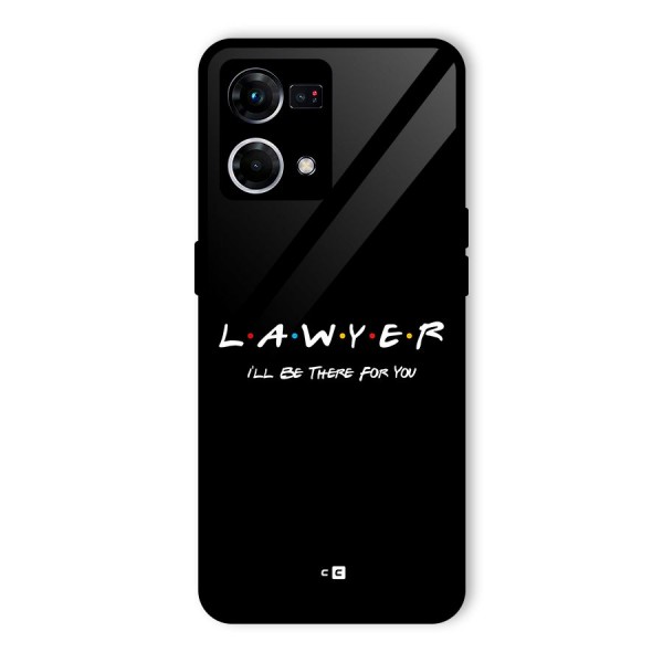 Lawyer For You Glass Back Case for Oppo F21 Pro 4G
