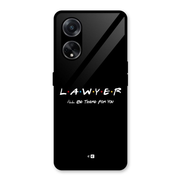 Lawyer For You Glass Back Case for Oppo F23