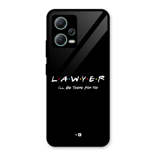 Lawyer For You Glass Back Case for Poco X5