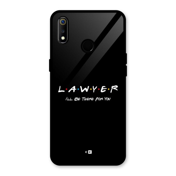 Lawyer For You Glass Back Case for Realme 3