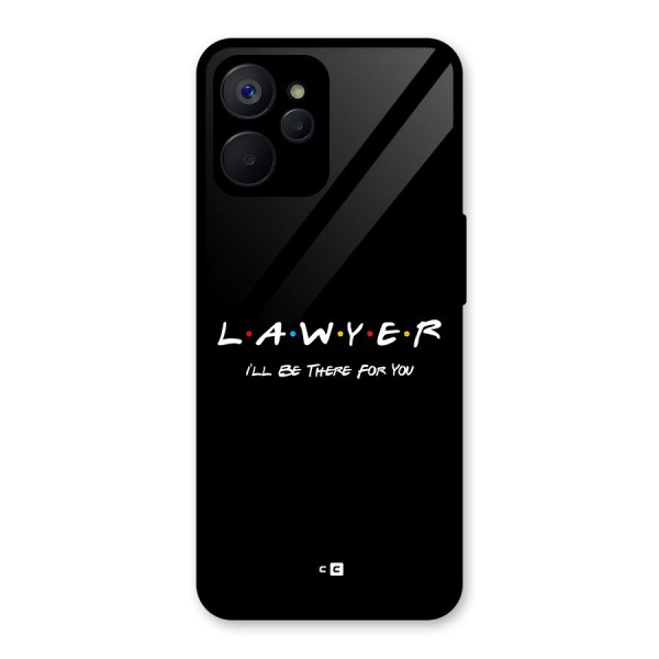 Lawyer For You Glass Back Case for Realme 9i 5G