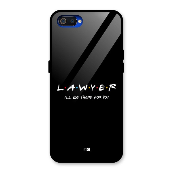 Lawyer For You Glass Back Case for Realme C2