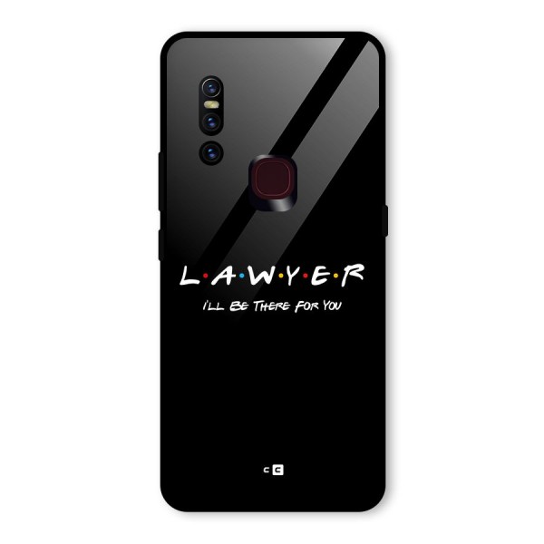 Lawyer For You Glass Back Case for Vivo V15