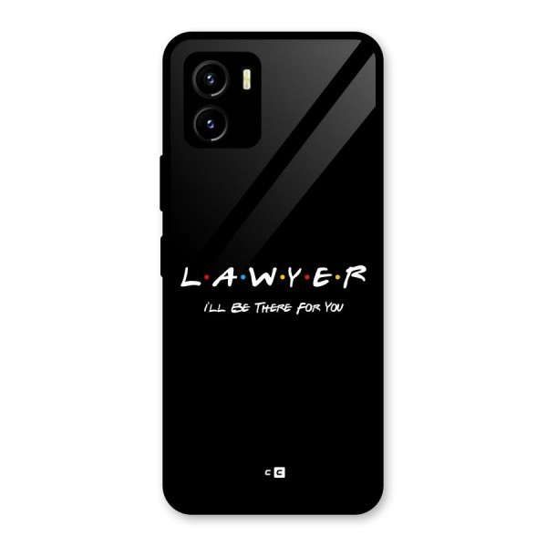 Lawyer For You Glass Back Case for Vivo Y15s