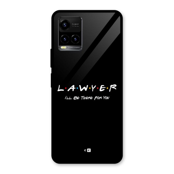 Lawyer For You Glass Back Case for Vivo Y21A