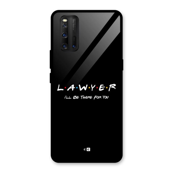 Lawyer For You Glass Back Case for Vivo iQOO 3