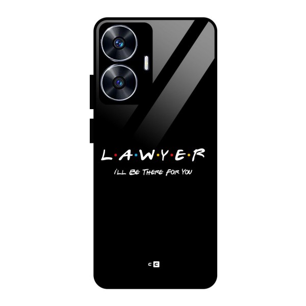 Lawyer For You Glass Back Case for realme C55