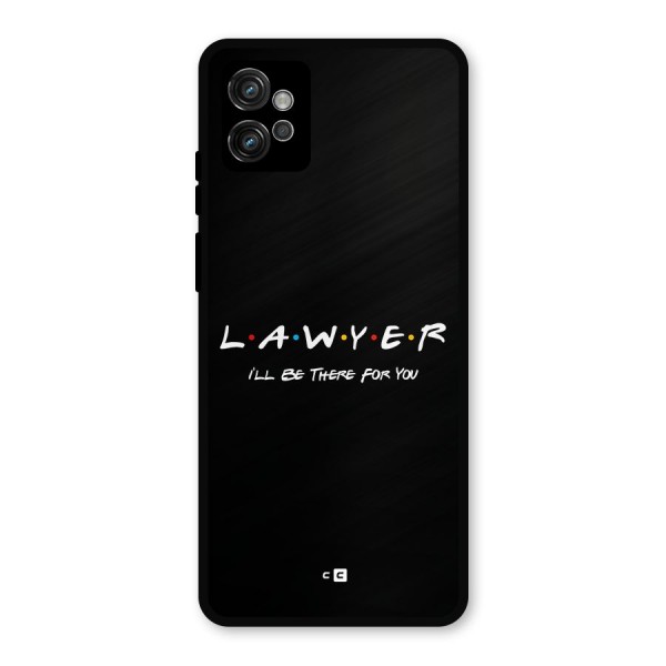 Lawyer For You Metal Back Case for Moto G32