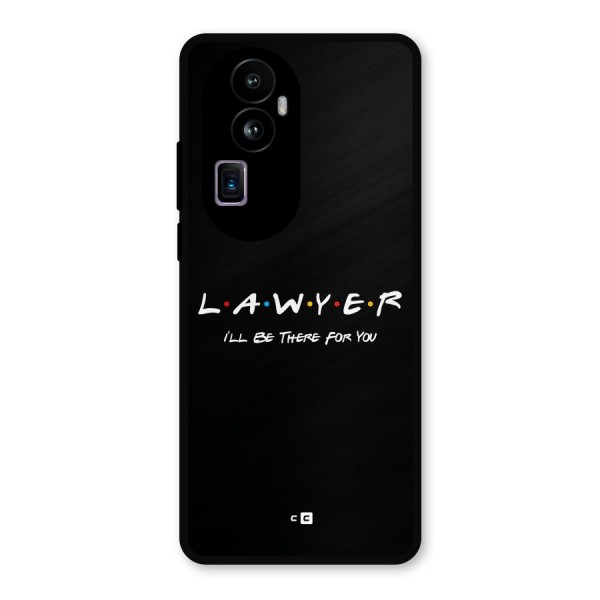 Lawyer For You Metal Back Case for Oppo Reno10 Pro Plus