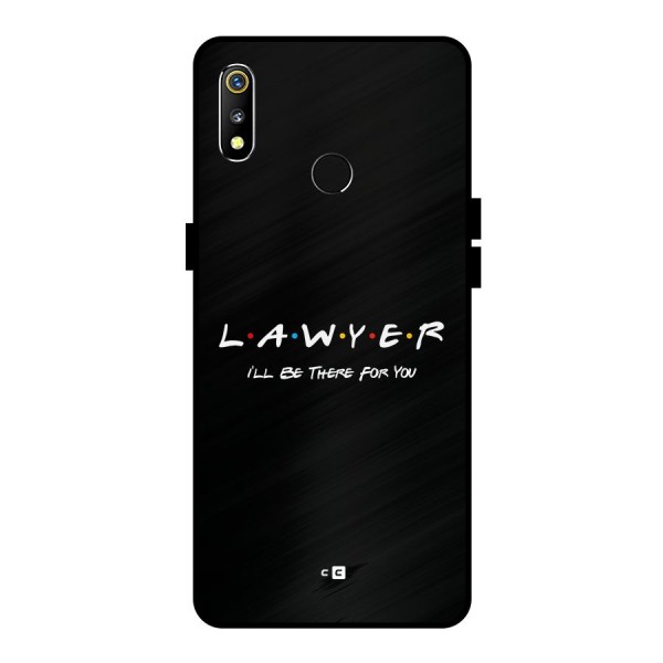 Lawyer For You Metal Back Case for Realme 3