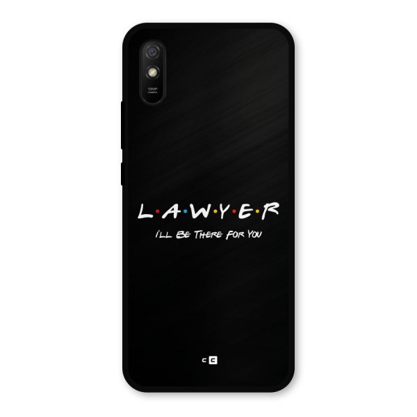 Lawyer For You Metal Back Case for Redmi 9i