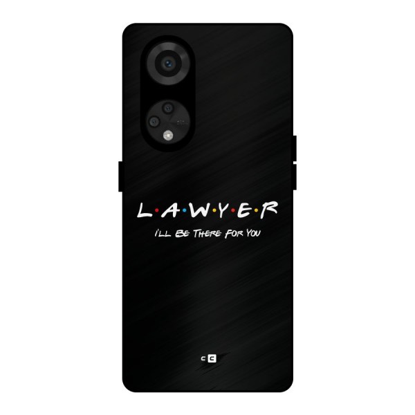 Lawyer For You Metal Back Case for Reno8 T 5G