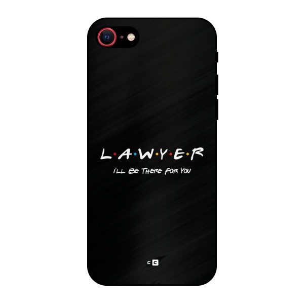Lawyer For You Metal Back Case for iPhone 8