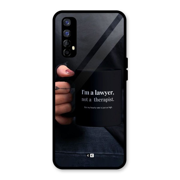 Lawyer Not Therapist Glass Back Case for Realme 7