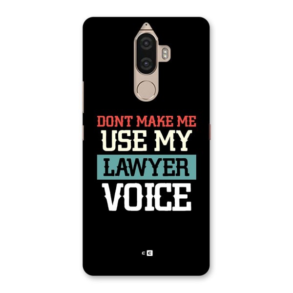 Lawyer Voice Back Case for Lenovo K8 Note