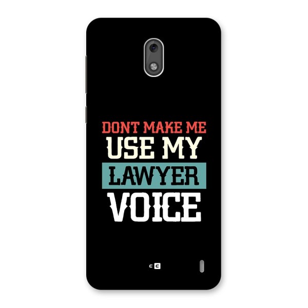 Lawyer Voice Back Case for Nokia 2