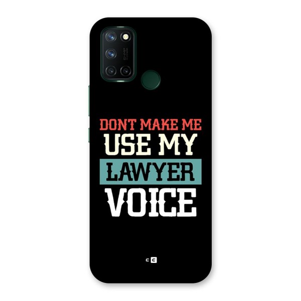 Lawyer Voice Back Case for Realme C17