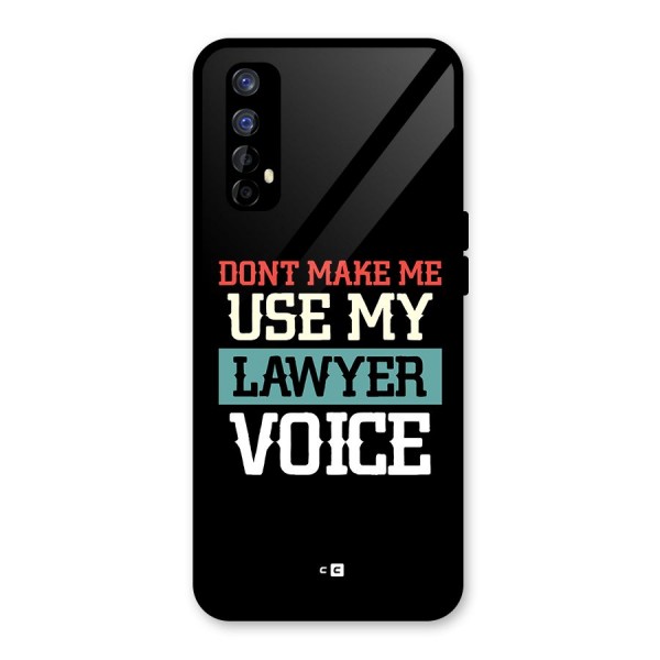 Lawyer Voice Glass Back Case for Realme 7