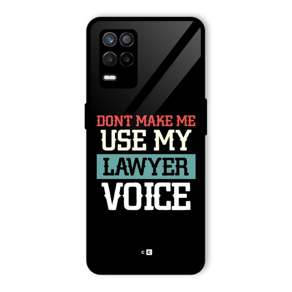 Lawyer Voice Glass Back Case for Realme 9 5G