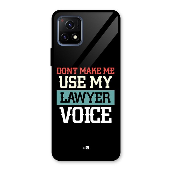 Lawyer Voice Glass Back Case for Vivo Y72 5G