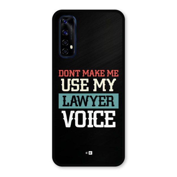 Lawyer Voice Metal Back Case for Realme Narzo 20 Pro