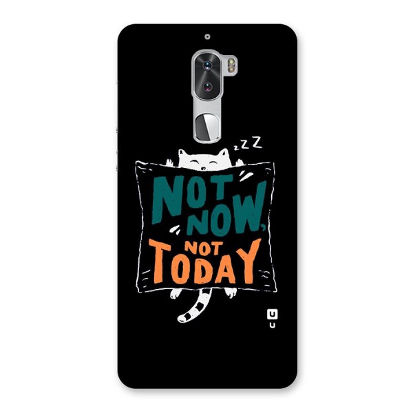 Lazy Cat Not Today Back Case for Coolpad Cool 1