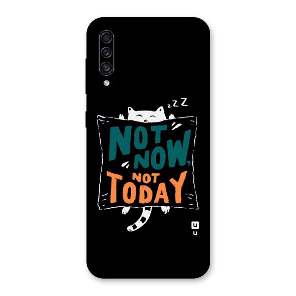 Lazy Cat Not Today Back Case for Galaxy A30s