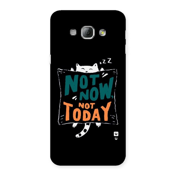 Lazy Cat Not Today Back Case for Galaxy A8