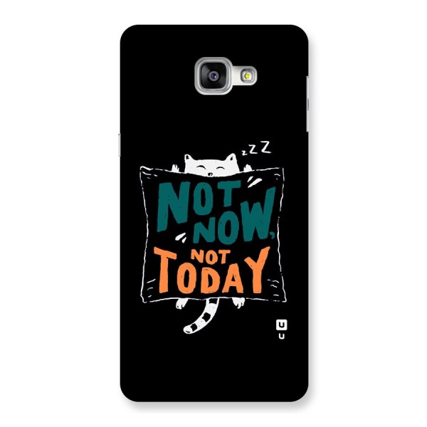 Lazy Cat Not Today Back Case for Galaxy A9