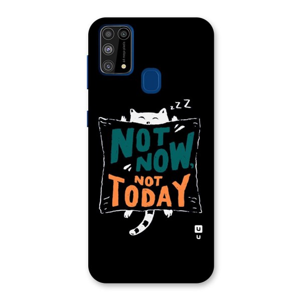 Lazy Cat Not Today Back Case for Galaxy F41