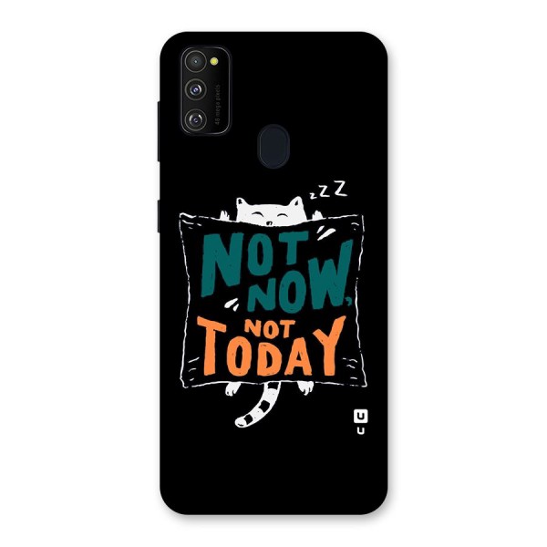 Lazy Cat Not Today Back Case for Galaxy M30s