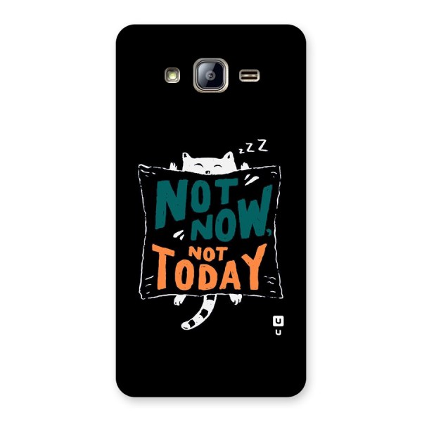 Lazy Cat Not Today Back Case for Galaxy On5