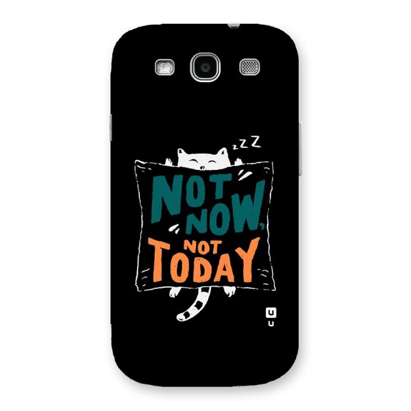 Lazy Cat Not Today Back Case for Galaxy S3 Neo