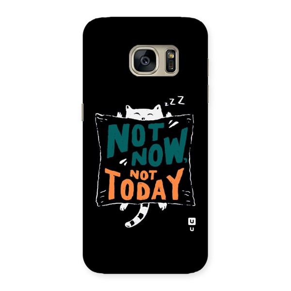 Lazy Cat Not Today Back Case for Galaxy S7