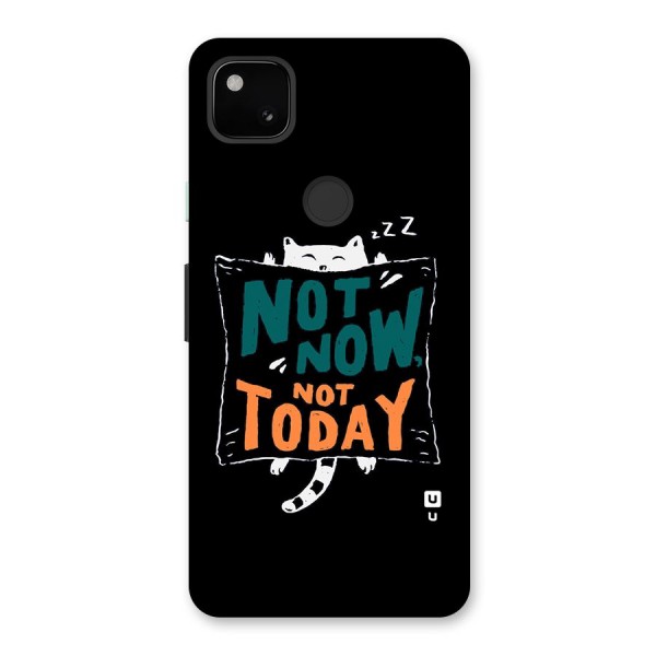 Lazy Cat Not Today Back Case for Google Pixel 4a