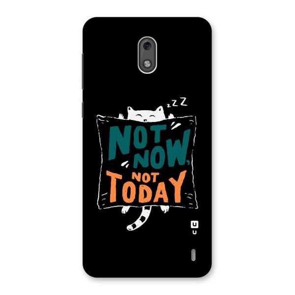 Lazy Cat Not Today Back Case for Nokia 2