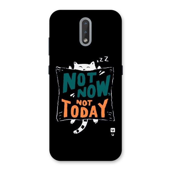 Lazy Cat Not Today Back Case for Nokia 2.3