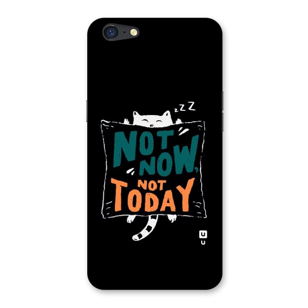 Lazy Cat Not Today Back Case for Oppo A71