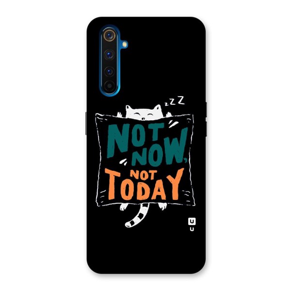 Lazy Cat Not Today Back Case for Realme 6 Pro