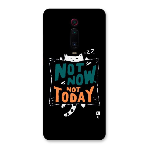 Lazy Cat Not Today Back Case for Redmi K20