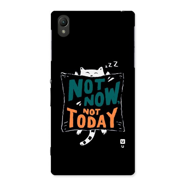 Lazy Cat Not Today Back Case for Sony Xperia Z1