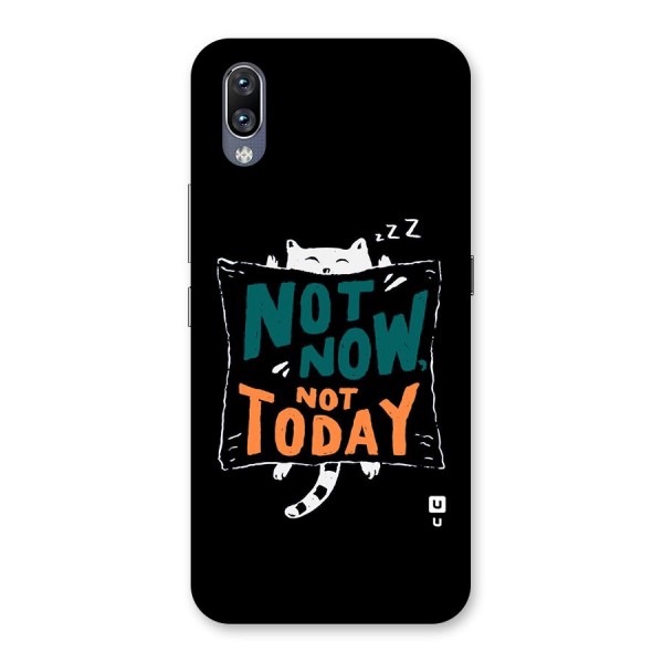 Lazy Cat Not Today Back Case for Vivo NEX