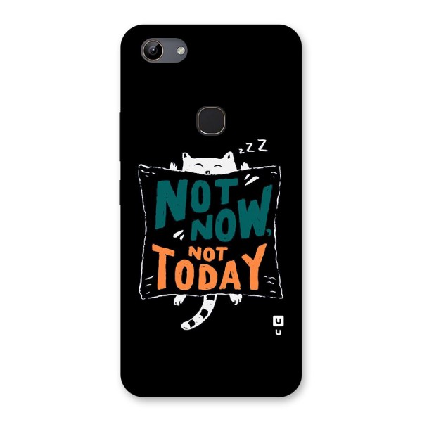 Lazy Cat Not Today Back Case for Vivo Y81