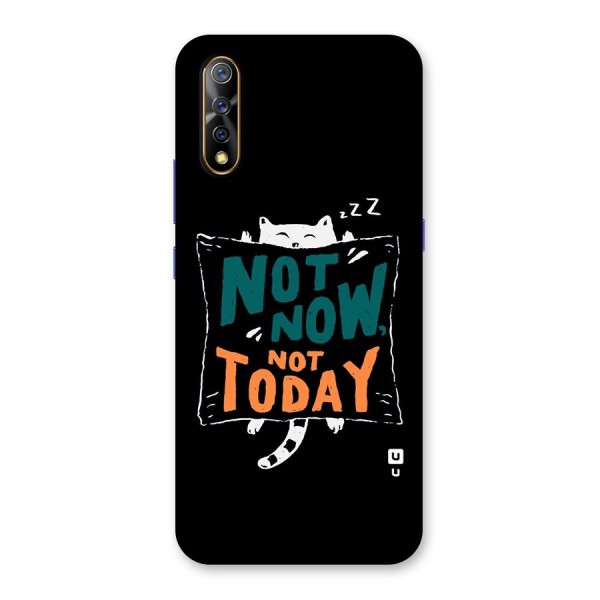 Lazy Cat Not Today Back Case for Vivo Z1x