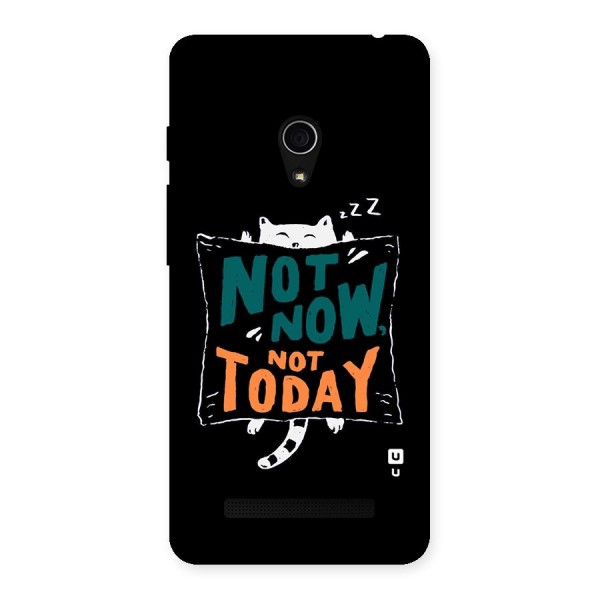 Lazy Cat Not Today Back Case for Zenfone 5