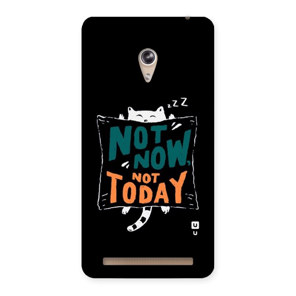 Lazy Cat Not Today Back Case for Zenfone 6