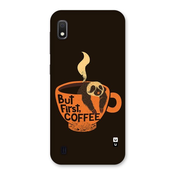 Lazy Coffee Back Case for Galaxy A10